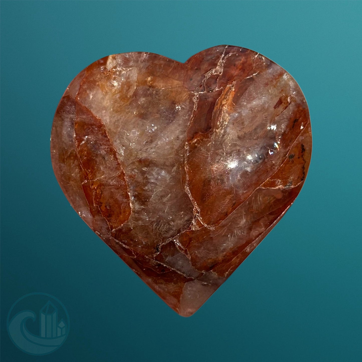 Fire Quartz Hearts