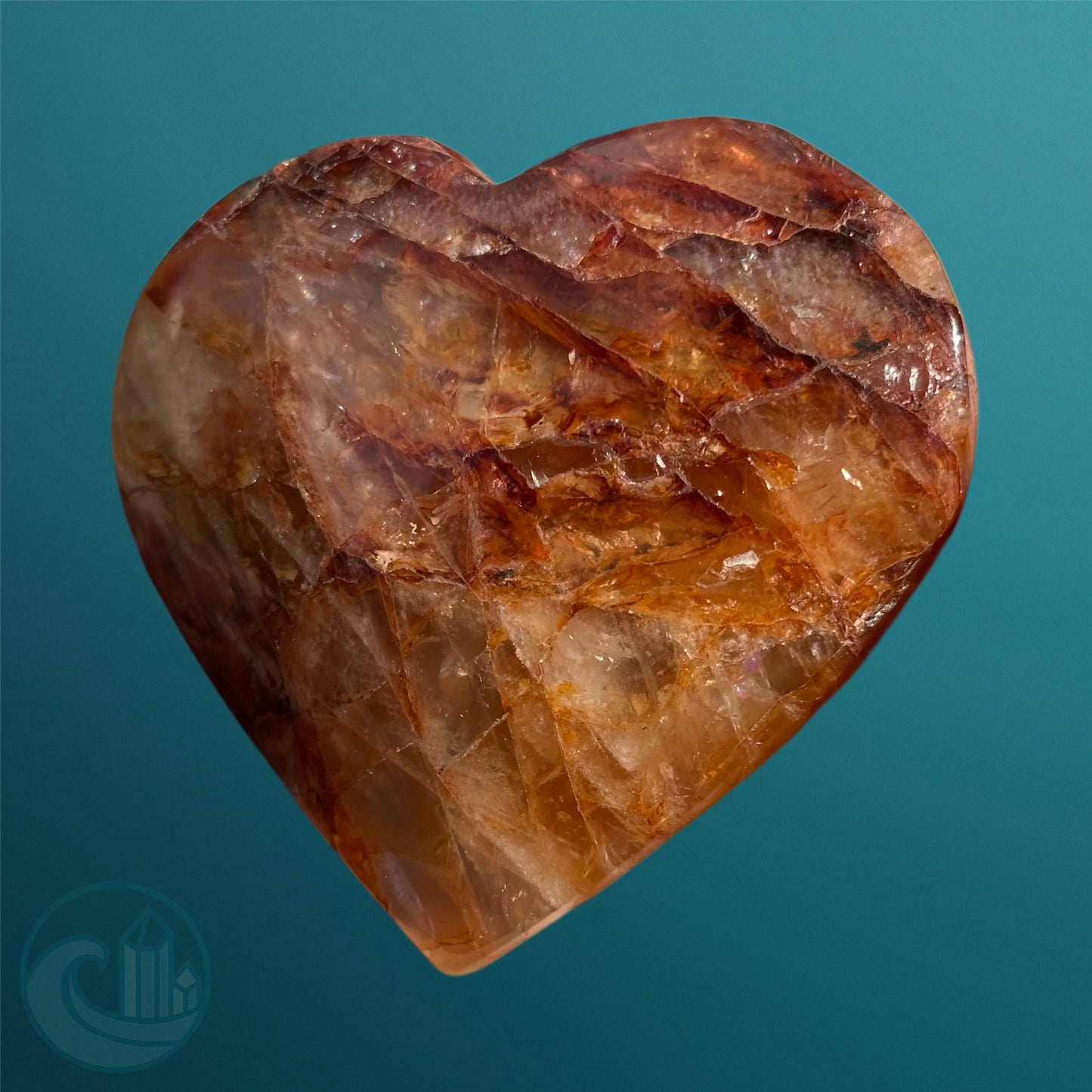 Fire Quartz Hearts