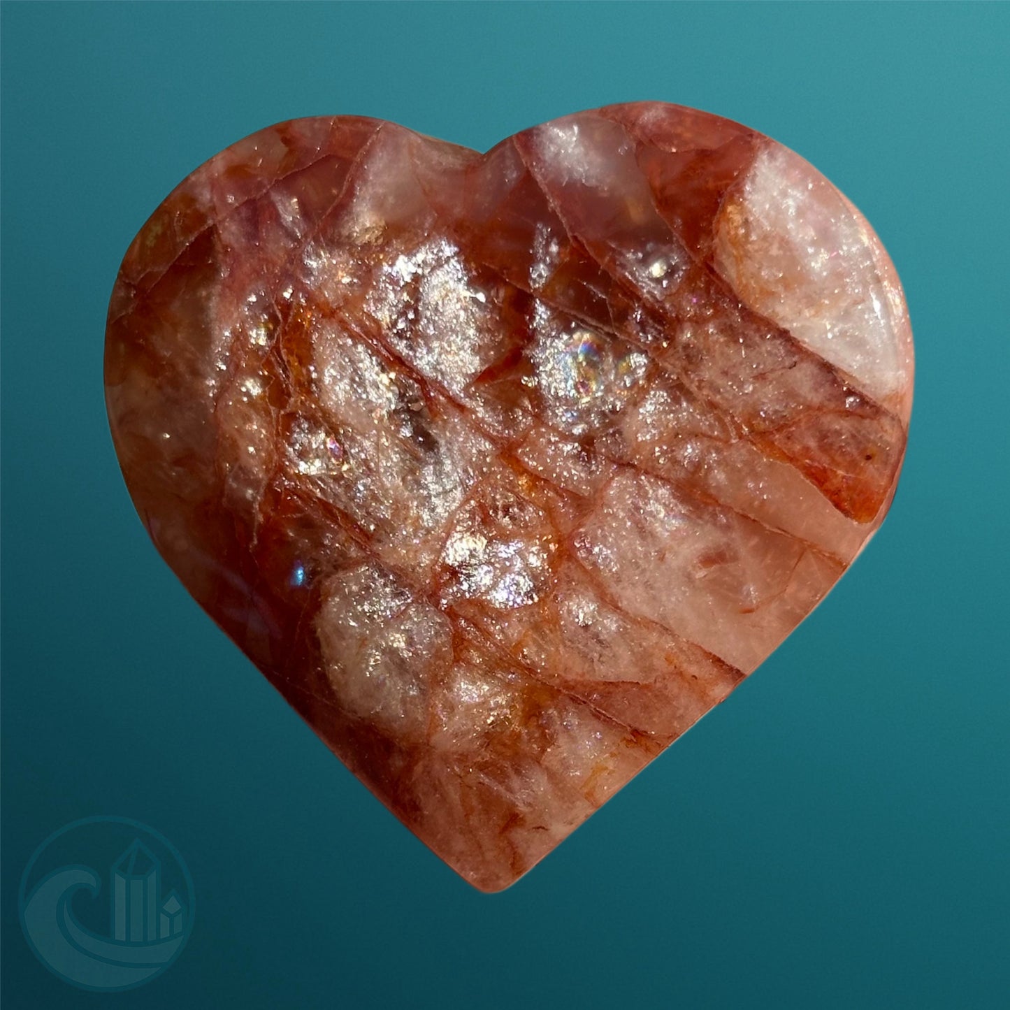 Fire Quartz Hearts
