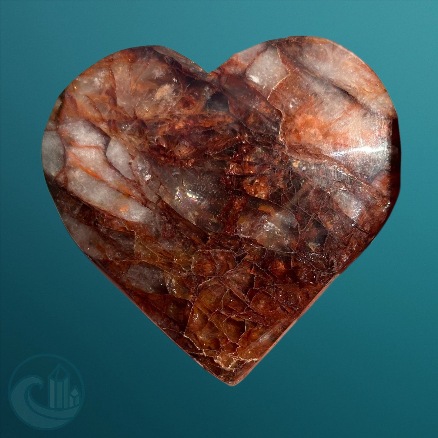 Fire Quartz Hearts