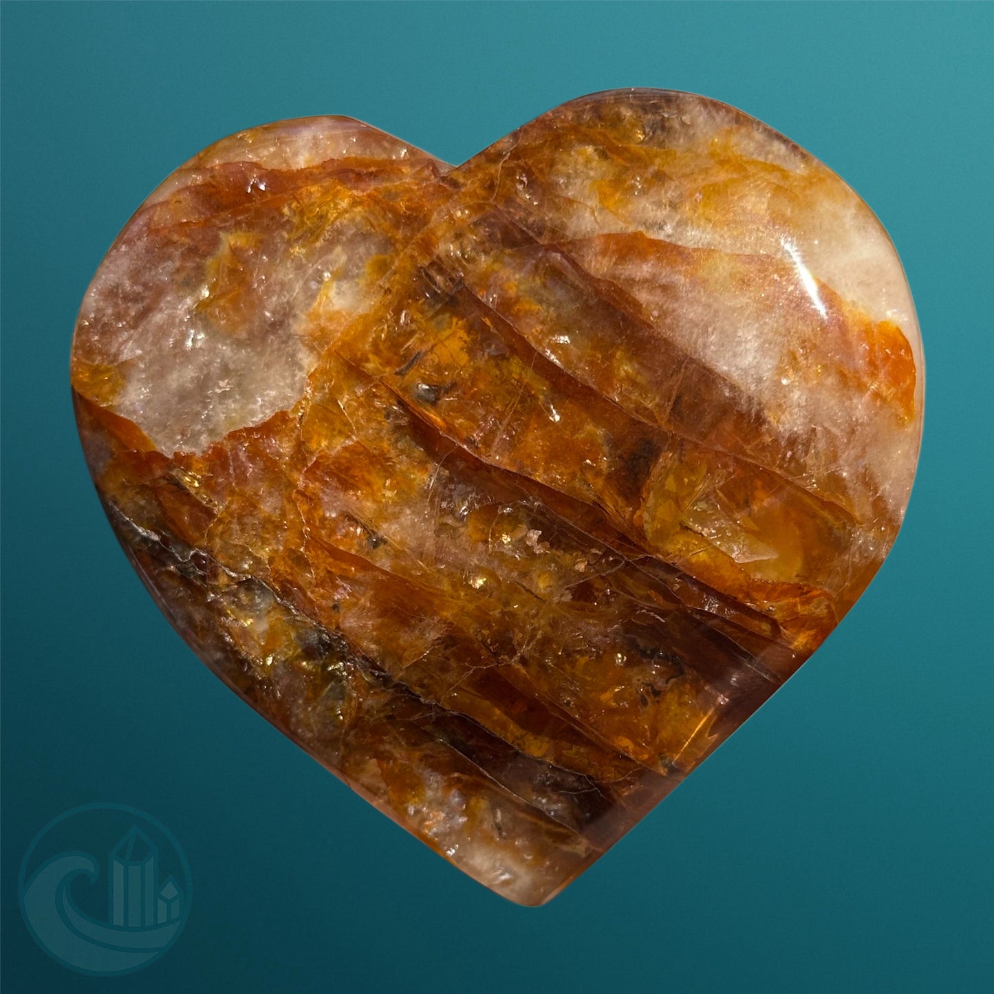 Fire Quartz Hearts