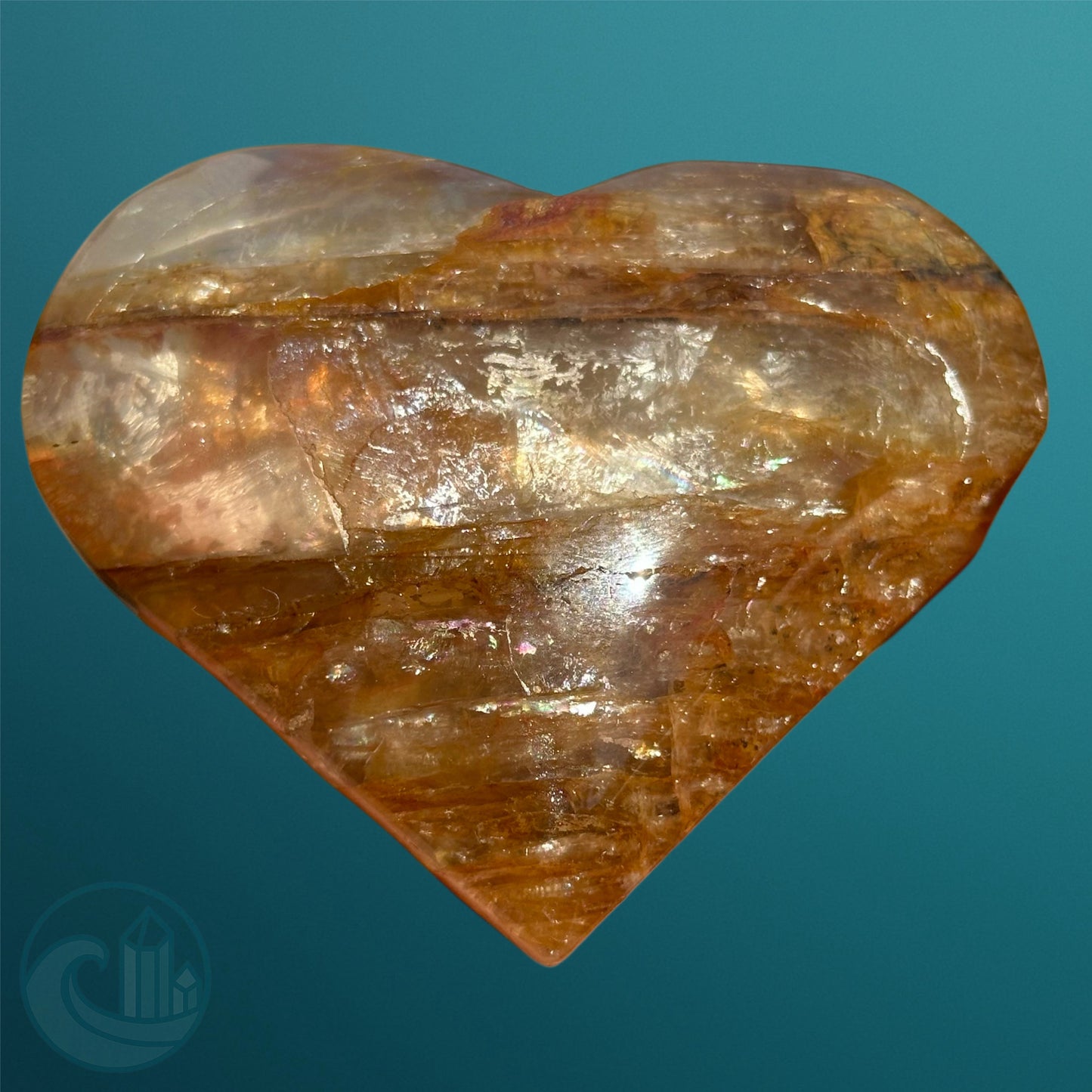 Fire Quartz Hearts