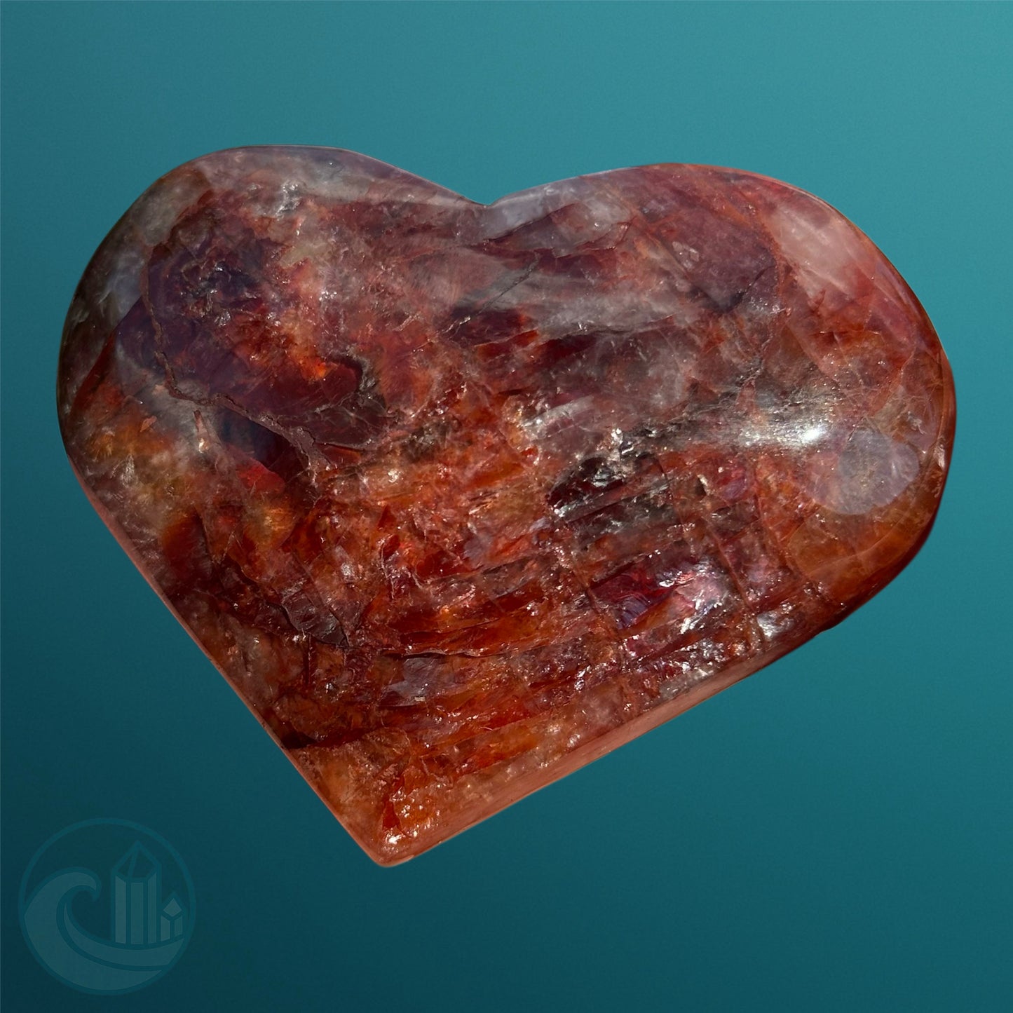 Fire Quartz Hearts