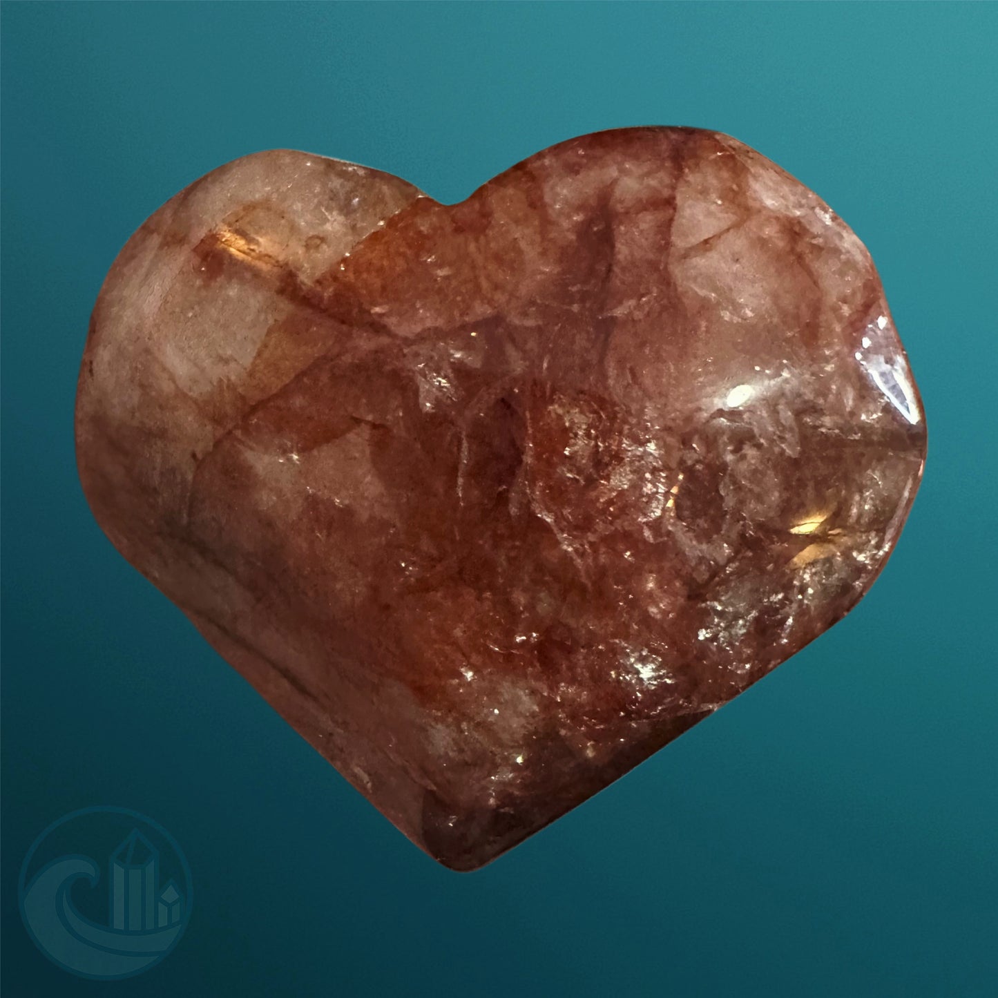 Fire Quartz Hearts